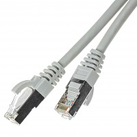 Patch cable FTP cat. 5e, 1.5 m, grey