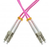 Patchcord LC/UPC-LC/UPC, MM, 50/125 duplex, OM4 fiber, 2 m