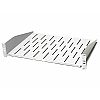 Punched shelf, 19", 350 mm, 2U