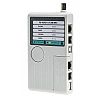 Cable tester RJ-45, RJ-11, BNC, USB w/external terminator (NOYAFA NF-3468)