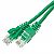 Patch cable UTP cat. 5e,  0.5 m, green