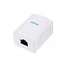Cat. 6 STP surface-mount box, 1x RJ-45