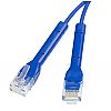 Patch cable UTP cat. 6a, 0.5 m, blue, LSOH, ultra-flex