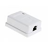 Cat. 6a STP surface-mount box, 1x RJ-45