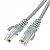 Patch cable UTP cat. 5e,  0.5 m, grey, LSOH