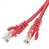 UTP Patch cable, cat.5e, 0.25m, red