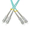 Patchcord SC/UPC-SC/UPC, MM, 50/125 duplex, OM3 fiber, 10 m
