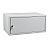 Wall-mounted 19" cabinet, 4.5U, steel door, 260 x 545 x 350 mm