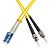 Fiber optic patch cord, LC/UPC-ST/UPC, SM, 9/125 duplex, G652D fiber, L=10m