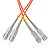 Fiber optic patch cord, SC/UPC-SC/UPC, MM, 50/125 duplex, OM2 fiber, L=15m