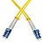 Fiber optic patch cord, LC/UPC-LC/UPC, SM, 9/125 duplex, G652D fiber. L=15m