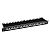 Patch panel, 24-port, STP, cat. 6A, 1U, 19", IDC 110