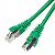 Patch cable S/FTP cat. 6A,  2.0 m, green