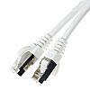 Patch cable FTP cat. 6,  0.5 m, white