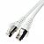 Patch cable FTP cat. 6,  1.0 m, white; LSOH