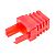 Cable boot w/inserts, red