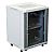 15U rack cabinet, floor standing, rack 19", glass door, 600mm d.