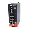 Managed switch,  8x 10/1000 RJ-45 + 4 slide-in SFP slots, O/Open-Ring <20ms, slim housing (ORing IGS-9084GP-LA)