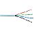 UTP cat5e cable, grey, LSOH, solid copper wire 24AWG, 305m box