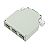 DIN Fiber optic splice box, 6x SC duplex, no adaptors