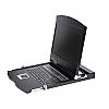 KVM LCD modular console, Wave KVM , 19",  1-port KVM, 1U, single rail
