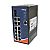 IGPS-9842GTP-24V, Industrial Managed switch, DIN, 8x1G RJ-45 PoE + 4x 1G RJ-45 + 2 slide-in SFP slots, O/Open-Ring <20ms