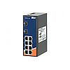 Managed switch,  8x 10/100 RJ-45 + 2x1000 SFP, O/Open-Ring <10ms (ORing IES-3082GP-LA)
