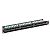 Patch panel, 48-port, UTP, cat. 6, 1U, 19", Krone type