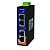 INJ-102GT, Industrial 2-port Gigabit High Power PoE Injector, DIN, 2x10/1000 RJ-45 PoE + 2x10/1000 RJ-45