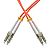 Fiber optic patch cord, LC/UPC-LC/UPC, MM, 50/125 duplex, OM2 fiber, L=5m