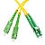 Fiber optic patch cord, SC/APC-LC/APC, SM, 9/125 duplex, G652D fiber, L=5m