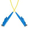 Fiber optic patch cord, E2000/UPC-E2000/UPC, SM, 9/125 simplex G652D fiber, L=1m