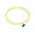 Pigtail LC, fiber optic, UPC, SM, 9/125, 0.9mm, G652D fiber, 1m