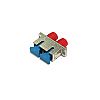 Fiber optic hybrid adaptor SM, SC/UPC - FC/UPC duplex