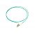 Fiber optic pigtail, LC UPC, MM, 50/125, 0,9mm, OM3 fiber, 1m