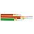 Fiber optic patch cable, 2x50/125, OM2, 2.8mm, LSZH