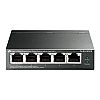 Smart switch,  5x 10/100/1000 RJ-45, PoE+, desktop (TP-Link TL-SG105PE)