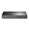 Unmanaged switch,  9x 10/100/1000 RJ-45, 1 SFP slots, PoE+, desktop (TP-Link TL-SG1210MP)