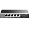 TP-Link TL-SF1005P-PD, Unmanaged switch, 5x 10/100/1000 RJ-45, PoE++IN