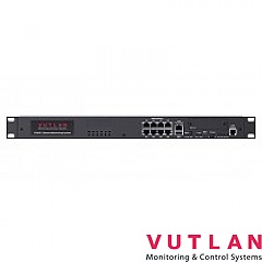 Monitoring unit 19" 1U; 8x analog; 1x CAN; 16x dry contact inputs (Vutlan VT825i)