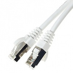Patch cable FTP cat. 6,  0.25 m, whiteLSOH