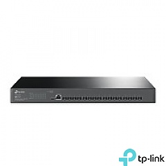 Managed switch, 16 slide-in 10G SFP+ slot, Dual Redundant Power Supplies, 19" (TP-Link TL-SX3016F)