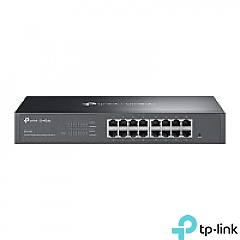 Smart switch, 16x 10/100/1000 RJ-45, 19" Rack-mounting Bracket (TP-Link ES216G)