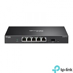 Managed switch,  5x 2,5G, 2 slide-in 10G SFP+ slot, PoE++, 19" (TP-Link ES206XPP-M2)