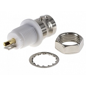 BNC female connector, isolated ground