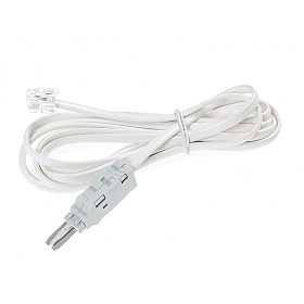 Test cord, 2P with modular 6P2C, 2 m