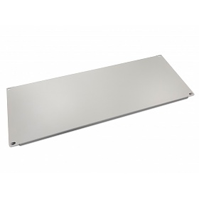 Blank panel, 19", 4U, gray