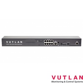 Vutlan VT825tt, Monitoring unit 19" 1U; 8x analog; 1x CAN; 16x dry contact inputs