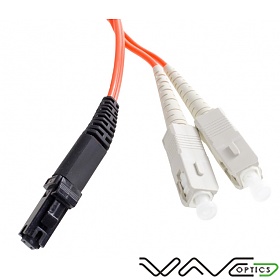 Patchcord MTRJ(F)-SC/UPC, MM, 62,5/125 duplex, OM1 fiber, 3 m