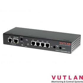 MINI Monitoring unit; 4x analog; 1 x CAN 48V DC (Vutlan VT335 S DC)